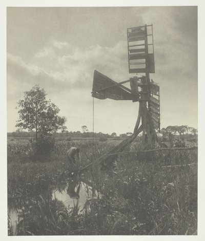 Un molino de agua en ruinas de Peter Henry Emerson