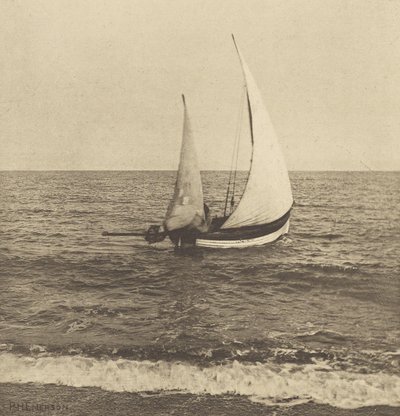 Un camaronero de Suffolk "se va" de Peter Henry Emerson