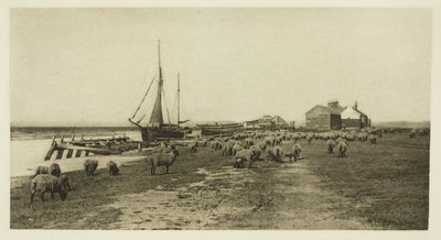 Blackshore, río Blythe (Suffolk) de Peter Henry Emerson