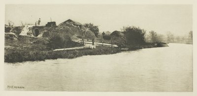 Fábrica de ladrillos en el río Bure (Norfolk) de Peter Henry Emerson