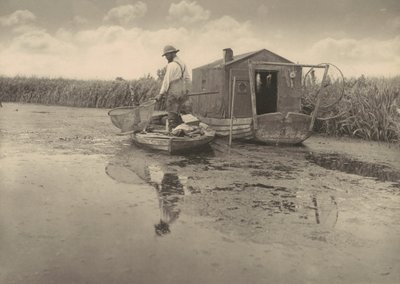 La casa del pescador de anguilas de Peter Henry Emerson