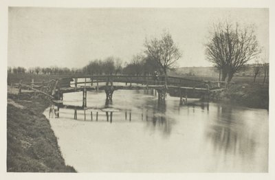 Pasarela cerca de Chestnut de Peter Henry Emerson