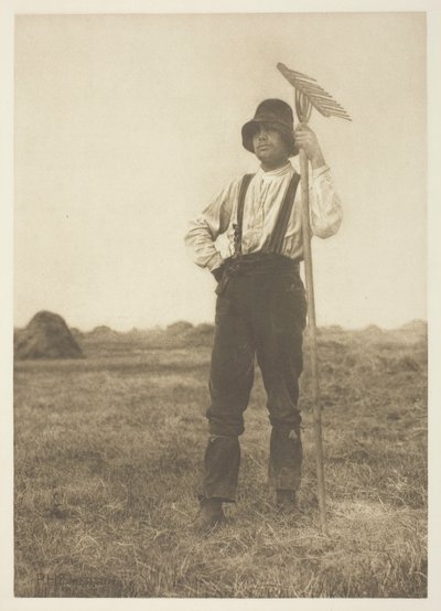 Segador con rastrillo (Norfolk) de Peter Henry Emerson