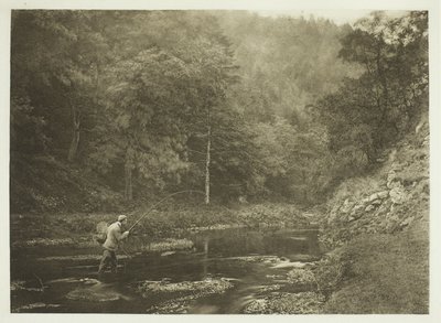 En Dove Dale. "¡Habet!" de Peter Henry Emerson