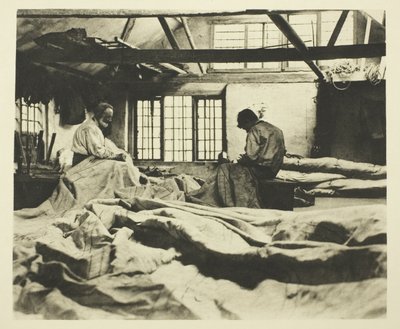 En un loft de velas de Peter Henry Emerson