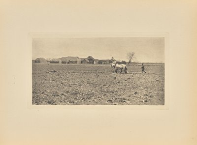 [Granja Marsh a principios de primavera] de Peter Henry Emerson