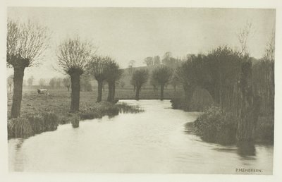 Desembocadura del río Ceniza de Peter Henry Emerson