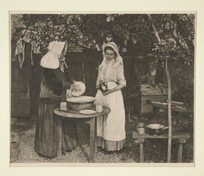 Sra. Peck y Mary Critten de Peter Henry Emerson
