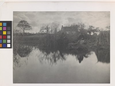 Quanting The Gladdon (impresión en platino sobre soporte original) de Peter Henry Emerson