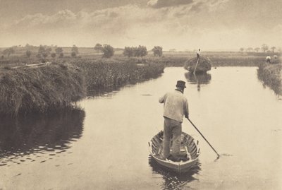 Cuentar el heno de la marisma de Peter Henry Emerson