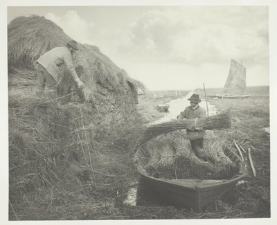 Apilando el junco de Peter Henry Emerson