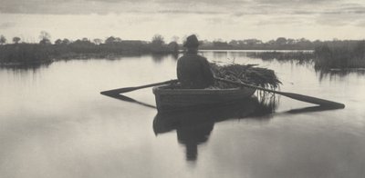 Remando a casa el Schoof-Stuff,1886 (foto) de Peter Henry Emerson