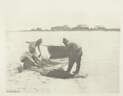 Fundición en el río Blythe (Suffolk) de Peter Henry Emerson