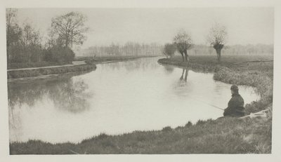 The Black Pool, cerca de Hoddesdon de Peter Henry Emerson
