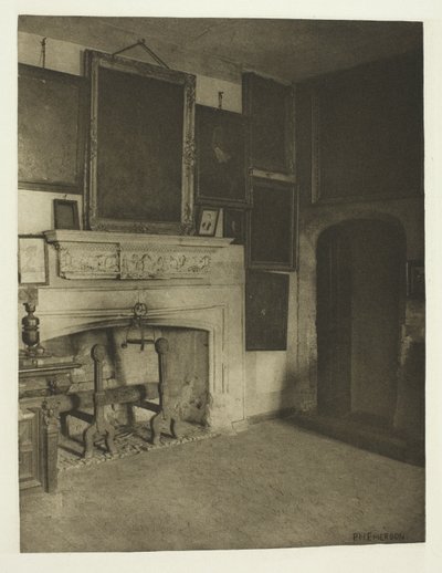 La habitación del conspirador, Old Rye House de Peter Henry Emerson
