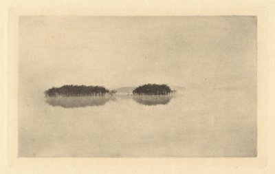 La laguna solitaria, en o antes de 1895 de Peter Henry Emerson