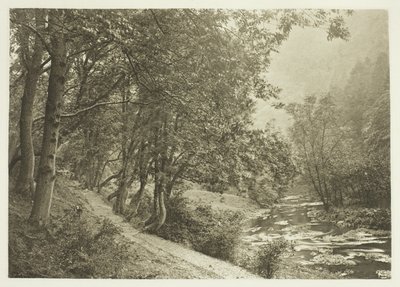 El camino sobre The First Brae, Dove Dale de Peter Henry Emerson