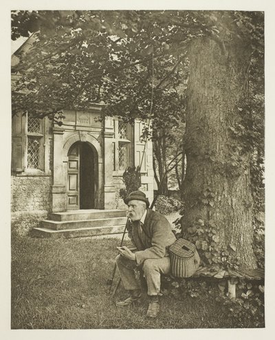 Casa de pesca de Walton y Cotton (La puerta) de Peter Henry Emerson