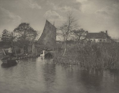 La cabaña de un Broadman de Peter Henry Emerson and T.F. Goodall