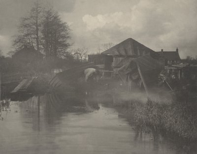 Un astillero en Norfolk de Peter Henry Emerson and T.F. Goodall