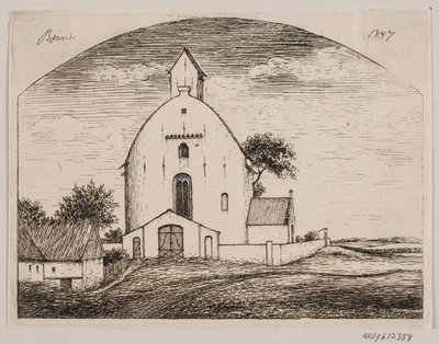 Iglesia de Bjernede de Peter Herman Rasmussen