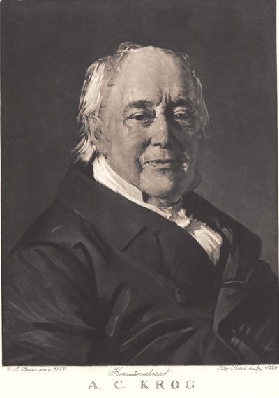 A. C. Krog de Peter Vilhelm Ilsted