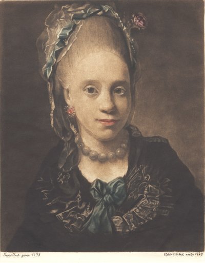 Retrato de dama de Peter Vilhelm Ilsted