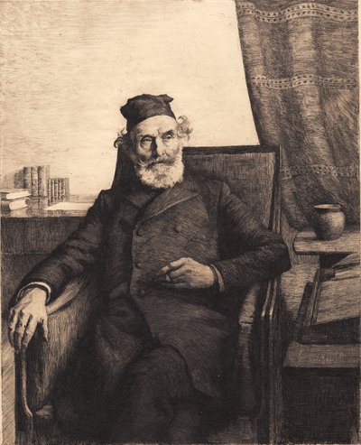El padre del artista, Jens Peter Ilsted de Peter Vilhelm Ilsted