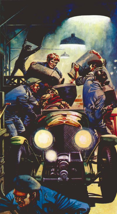 Bentley de 4.5 litros de 1928 en Le Mans de Peter Jackson