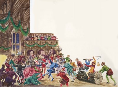 Una alegre Navidad en una casa solariega Tudor de Peter Jackson