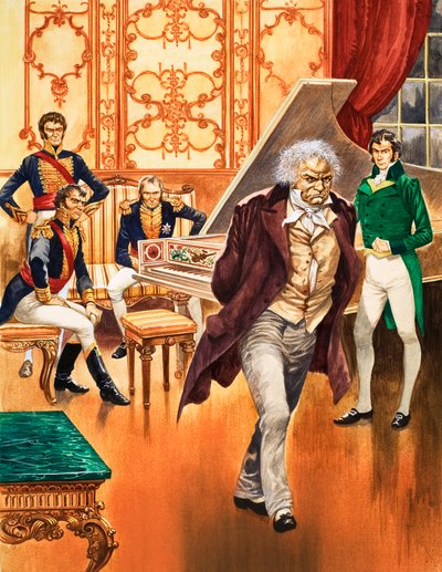 Beethoven sale furioso de la sala de música de Peter Jackson