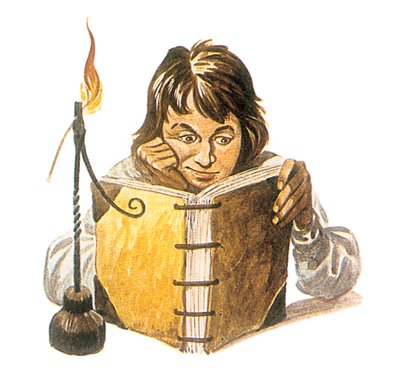 Niño leyendo de Peter Jackson