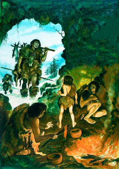 Hombres de las cavernas de Peter Jackson