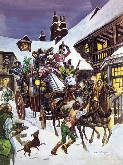 Día de Navidad en el siglo XVIII de Peter Jackson