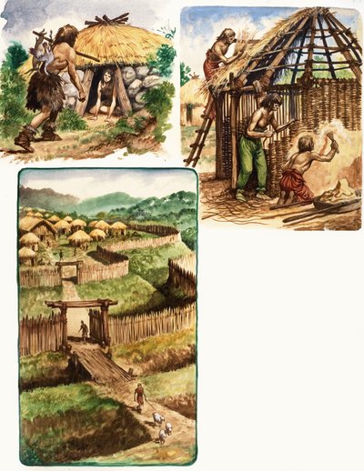 Casas de los antiguos británicos de Peter Jackson