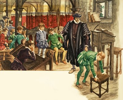 Érase una vez... Castigo en la escuela en la era Tudor de Peter Jackson