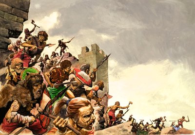 Guerreros pictos invaden Britania de Peter Jackson