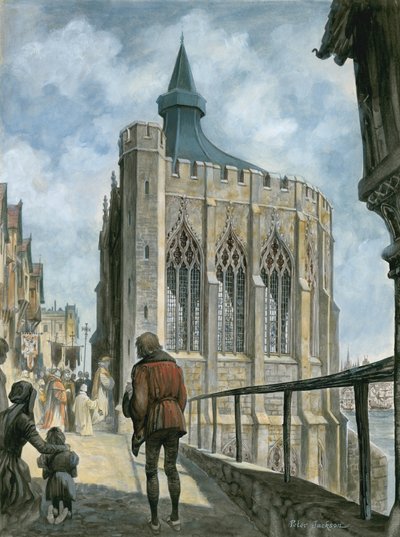Reconstrucción de la Capilla de San Tomás en el viejo Puente de Londres de Peter Jackson