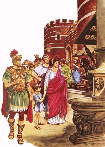 Compras en la Britania Romana de Peter Jackson