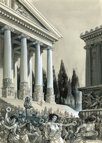 Templo de Diana en Éfeso de Peter Jackson