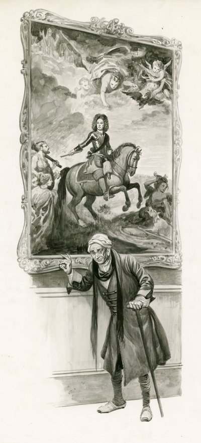 El Duque de Marlborough como un anciano de Peter Jackson