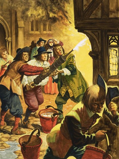 El gran incendio de Londres de 1666 de Peter Jackson