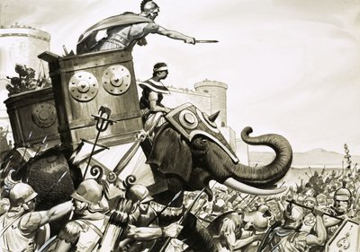 El Auge y la Caída de Cartago: el arma secreta cartaginesa - elefantes de Peter Jackson