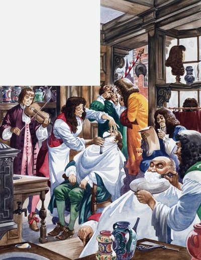 La Maravillosa Historia de Gran Bretaña: Una Tienda de Barbero-Cirujano Ocupada de Peter Jackson