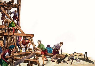La maravillosa historia de Gran Bretaña: Construyendo una casa Tudor de Peter Jackson