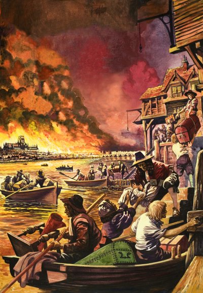 La Maravillosa Historia de Gran Bretaña: El Gran Incendio de Londres de Peter Jackson