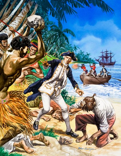 El asesinato del Capitán Cook en Hawai de Peter Jackson