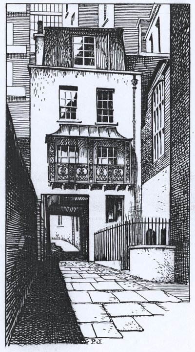 La vieja casa de vigilancia en Strand Lane de Peter Jackson