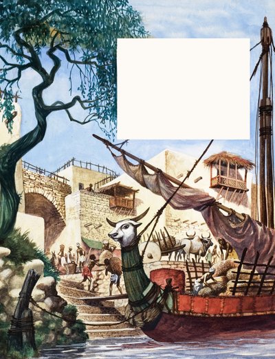 Descargando un barco mercante de Peter Jackson