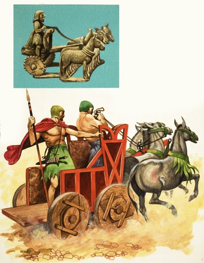 Carro de ruedas de madera de Peter Jackson